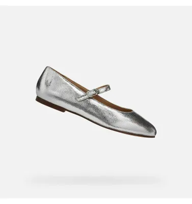 Produktbild von Geox Silberne Damenballerinas Marsilea 39,5