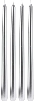Zdjęcie produktu dla Metaliczne świece stołowe, 30 cm