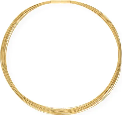 Produktbild von Ernstes Design Halsreif DS35.GG.45 Edelstahl vergoldet Länge 45 cm