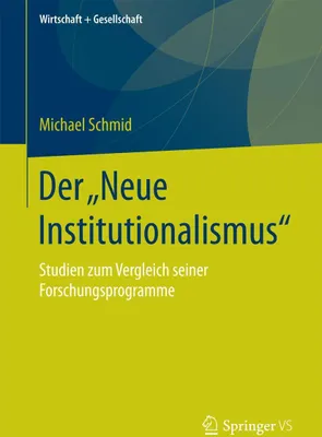 Produktbild von Der "Neue Institutionalismus"