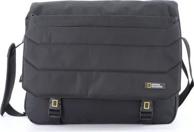 Produktbild von National Geographic Schultertasche Pro mit Überschlag Schwarz One Size