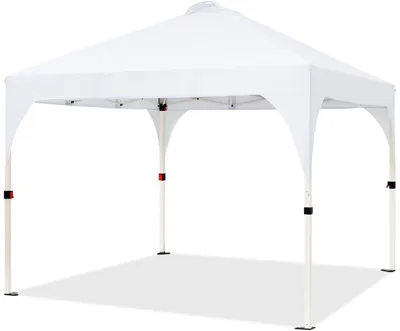 Produktbild von Faltbare Party-Zelt 3 x 3 m - Wasserdicht und höhenverstellbar mit Tragetasche
