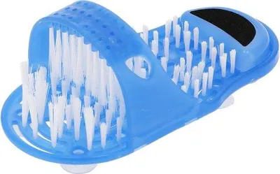 Productafbeelding van Vloerreinigingsborstel voor douche en voetmassage, 1 paar, exfolierend