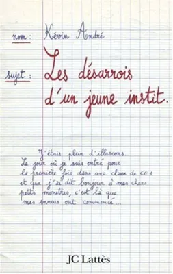 Image de Les désarrois d'un jeune instit