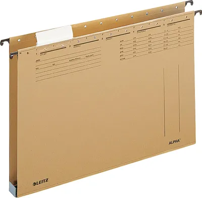 Produktbild von Leitz ALPHA Hängeordner Karton A4 Braun