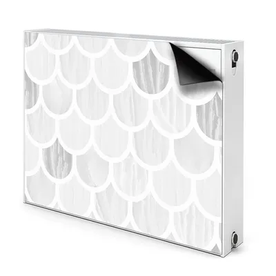 Produktbild von Magnet Heizkörper Heizkörper-Abdeckung Heizkörperabdeckung 110x60 cm  - Jakobsmuscheln