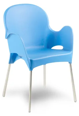 Produktbild von Vashti - Outdoor-Stuhl, Blau, ein Italy Stuhl