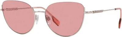Produktbild von Burberry - "Harper" Unifarben-Sonnenbrille für Damen, Polyamid SY963 (Einheitsgröße) (Silber)