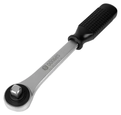 Produktbild von Dönges Umsteckratsche 1/2", mit Vierkant, Länge 250 mm (Durchsteckknarre)