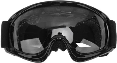 Image de Lunettes de protection pour moto avec protection UV - Coupe-vent - Légères - Monture flexible - Lunettes de tous les jours