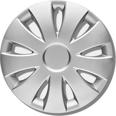 Produktbild von Radkappen 14 Zoll  silber - Radzierblenden 4er-Set von 13-17 Zoll - Aura Radblenden für die meisten Automarken und Stahlfelgen - Zierkappen