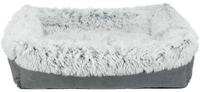 Produktbild von TRIXIE Bett Harvey - grau/weiß-schwarz - 80 × 65 cm