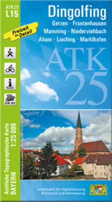Image de ATK25-L15 Dingolfing (Carte topographique officielle 1:25000)