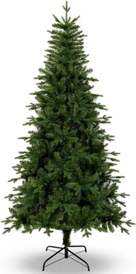 Productafbeelding van Kunstkerstboom - Metaal - Donkergroen - 7.5Ft