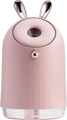 Image de Humidificateur, Lapin avec clochette, 25 cl - Rose