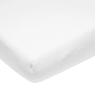 Produktbild von Meyco Molton Spannbettlaken - 60x120 cm – Weiß