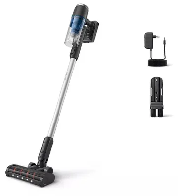 Produktbild von PHILIPS Akku-Staubsauger 3000 Serie, Blau, 60 Min. Laufzeit