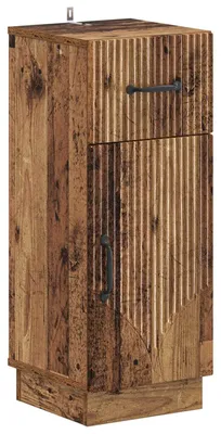 Zdjęcie produktu dla Szafka do łazienki HOORN, wykonana z odzyskanego drewna, wymiary: 30 x 31 x 77 cm