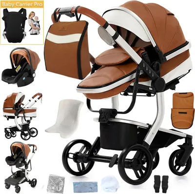 Produktbild von Kinderwagen, 3-in-1 Design, Geländereifen, KHAKI