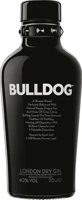Produktbild von Bulldog London Dry Gin | 40 % vol | 0,7 l