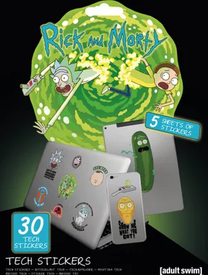 Produktbild von Rick & Morty - Sticker-Sets - Portal