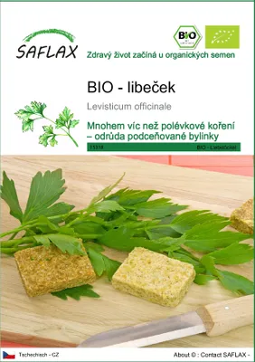 Obrázek produktu pro SAFLAX - BIO - libeček - Levisticum officinale - 100 Semena