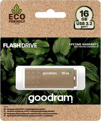 Obrázok produktu pre GOODRAM UME3 Eco Friendly - USB flash disk - 16 GB - USB 3.0