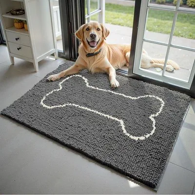 Obrázok produktu pre Unyqoos® – prateľná rohož 50 x 80 cm do interiéru s vlastnosťami pohlcujúcimi nečistoty 50 x 80 cm