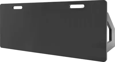 Produktbild von Fußball Rebounder - Trainingswand - Klappbar, Tragbar, Rechteckig, HDPE & Eisen, Für Pässe & Schüsse - Schwarz