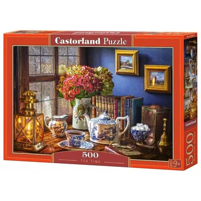 Obrázek produktu pro Castorland Tea Time, 500 kusů, Umění, 9 rok/roky