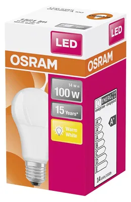 Obrázok produktu pre OSRAM 4058075127029 OSRAM LED-Lampe LED STAR CLASSIC A 100 E27 13 W matt
