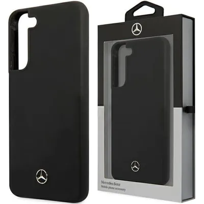 Produktbild von Mercedes Mehcs22Msilbk S22+ S906 Czarny/Schwarz Hardcase Silikon