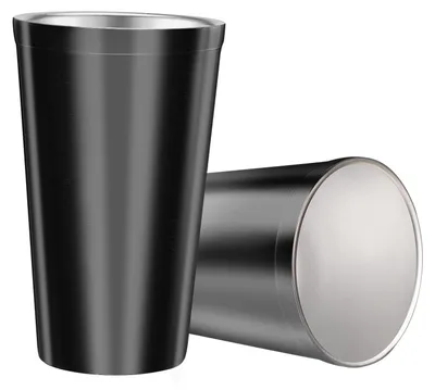Isolierbecher aus Edelstahl, 2er-Set, 480 ml, stapelbar, doppelwandig