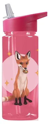 Produktbild von AWAVE® Die Schule der Magischen Tiere Trinkflasche 500 ml rPET | Beerenrot, Rabbat