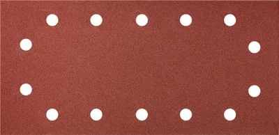 Zdjęcie produktu dla GRAPHITE Papier ścierny na rzep 115 x 230 mm, K240, 5 szt., z otworami