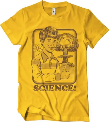 Produktbild von Science! T-Shirt - XX-Large - Gold