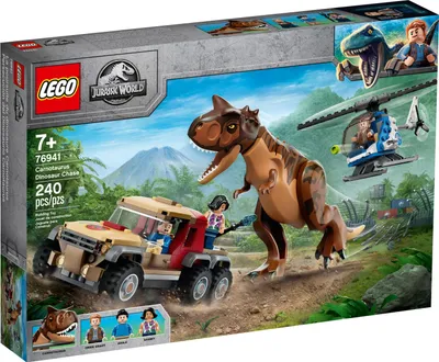 Produktbild von LEGO® Jurassic World Verfolgung des Carnotaurus - 76941 NEU! Teile 240x