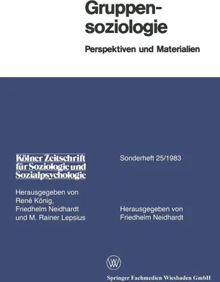 Produktbild von Gruppensoziologie