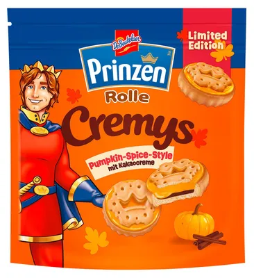 Produktbild von Prinzen Rolle Cremys Pumpkin-Spice-Style 172g