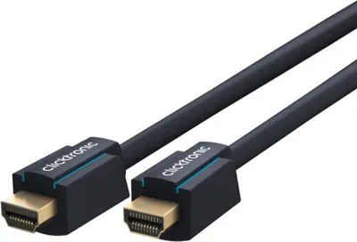 Image de Câble HDMI haute vitesse Clicktronic Premium avec Ethernet, 2 m, UHD 4K 60 Hz, accessoires