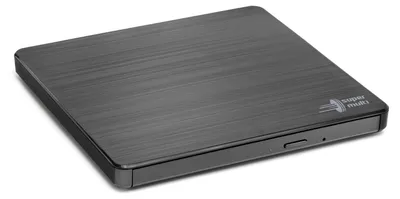 Image de H.L Data Storage Graveur de DVD portable ultra-mince Noir