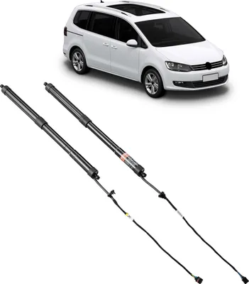 Produktbild von VEVOR tylny lewy i prawy wspornik podnośnika tylnej klapy jako zamiennik dla VW Sharan (7N, 7N1, 7N2) 2010-2023. elektryczny amortyzator tylnej klapy rozpórka