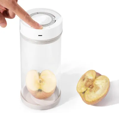 Vakuumcontainer 950 ml, Glas, BPA-frei, mit Datumsanzeige