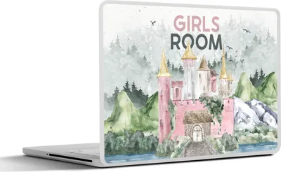 Produktbild von MuchoWow® Laptop Aufkleber Sticker Cover Sprichwörter - Zitate - Mädchen - Mädchenzimmer - Kinder - Baby - Mädchen 30x21 cm - Sticker für Laptop - Selbstklebend