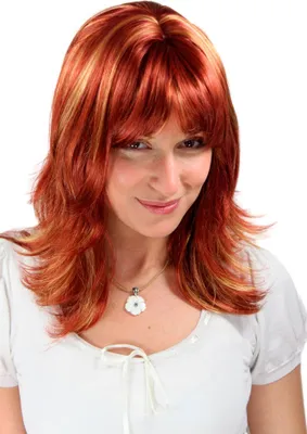 Produktbild von WIG ME UP Perücke Rot/Blond gesträhnt 1548-350-144