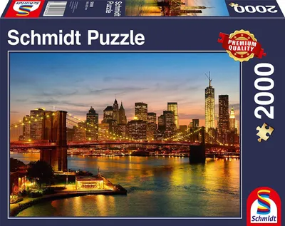 Produktbild von 2000 Teile Schmidt Spiele Puzzle New York 58189