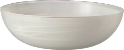 Produktbild von Schale flach 28 weiß Alabastr