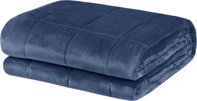 Produktbild von Happyment Gewichtsdecke 11KG – Blau – Gewichtsdecke – Erwachsene – 150x200cm