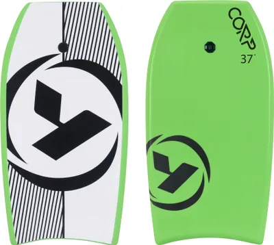 Produktbild von Yello 37“ Slick Corp Bodyboard Grün: Ideal - 142-162 cm - HDPE - XPE - EPS