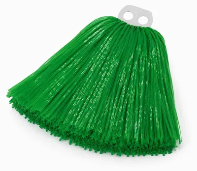 Produktbild von Cheerleader Pompon mit Ringgriff | Farbwahl Farbe: Grün
